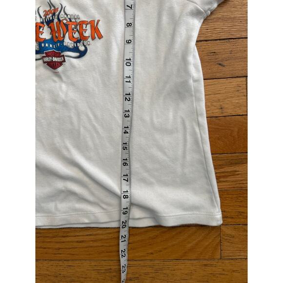Womens Size M Harley Davison 2008 Bike Week Shirt - Picture 7 of 7